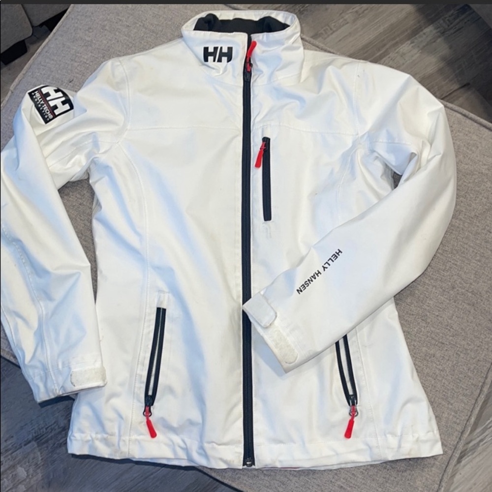 Helly Hansen white jacket. Size Small.
